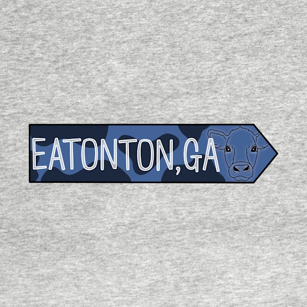 Eatonton, GA, US Directional Sign by DRHArtistry